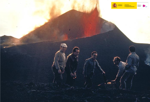 Imagen de vigilancia volcánica