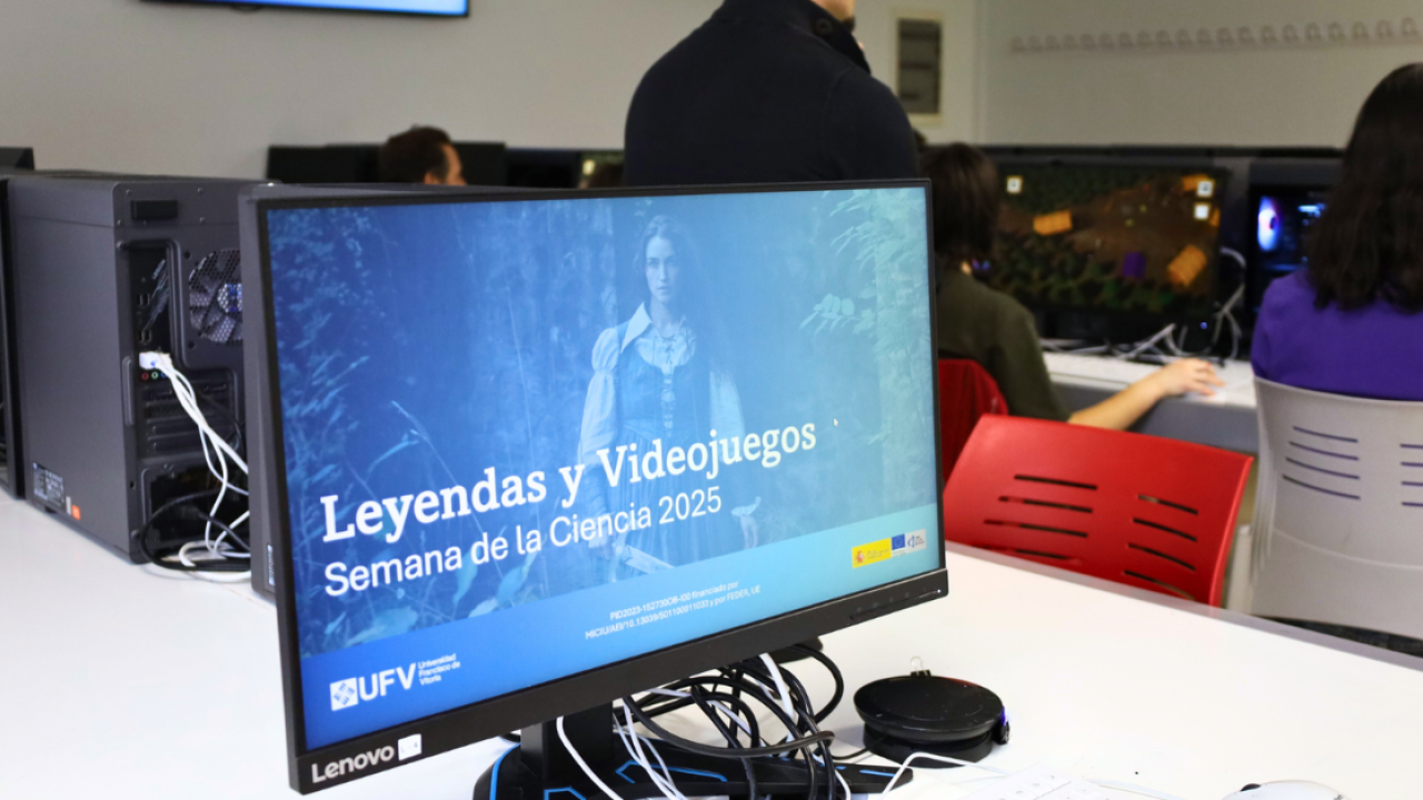 Taller interactivo durante la Semana de la Ciencia, donde los participantes tuvieron la oportunidad de aplicar sus conocimientos sobre videojuegos en la creación de experiencias inmersivas basadas en leyendas, combinando narrativa digital y tecnología para explorar el mundo de los relatos tradicionales.