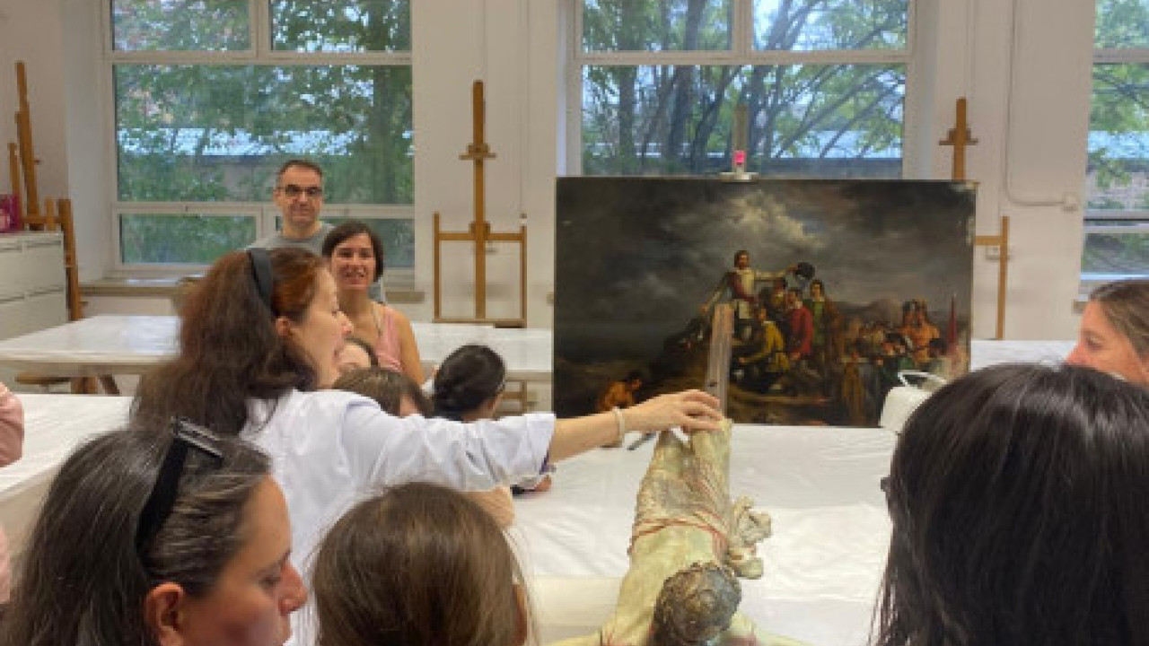 Taller de restauración Bellas Artes