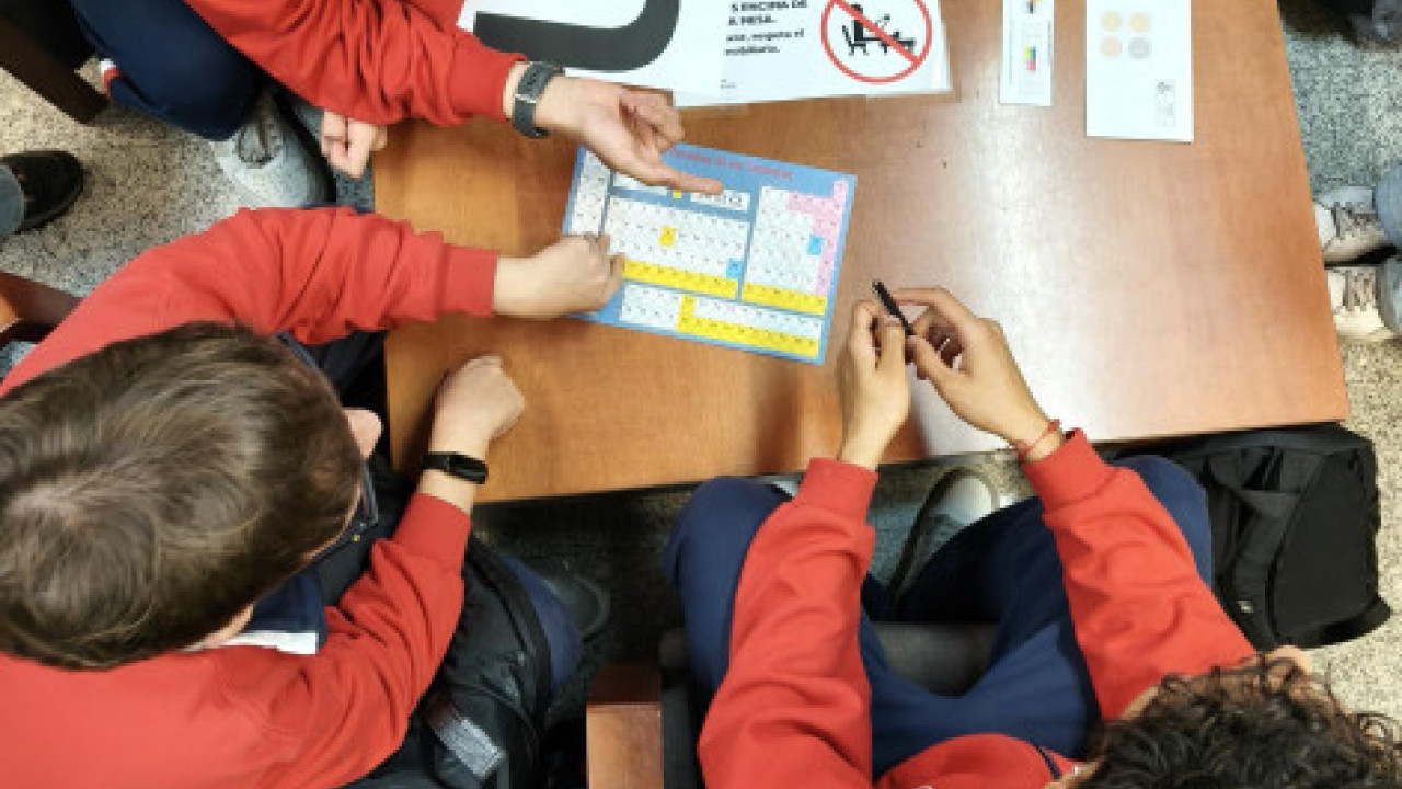 Escape room: Viaje a través de la tabla periódica