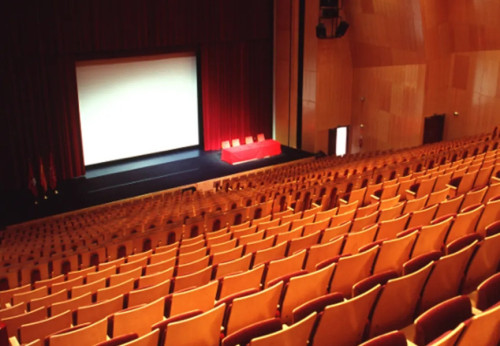 Imagen del Auditorio de la UC3M en el Campus de Leganés