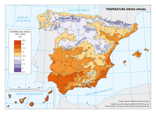 Imagen de mapa de clima y agua