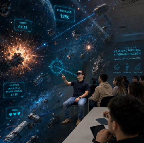 videojuego de Realidad Virtual SpaceDefenderVR