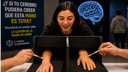 El engaño del cerebro: La ilusión de la mano de goma