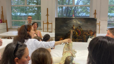 Taller de restauración Bellas Artes