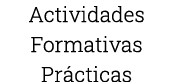 Actividades Formativas Prácticas