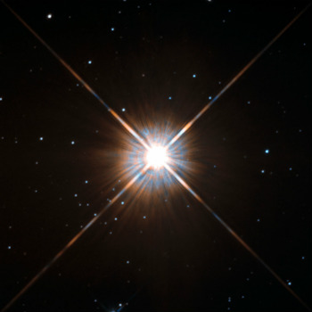 Captura de Proxima Centauri tomada por el Hubble. / ESA/Hubble & NASA