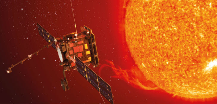 Ilustración artística de Solar Orbiter. / ESA