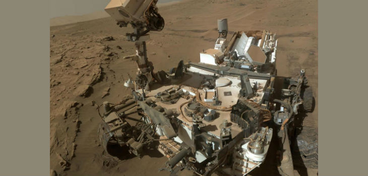 Imagen del rover Curiosity en Marte. / © NASA/JP