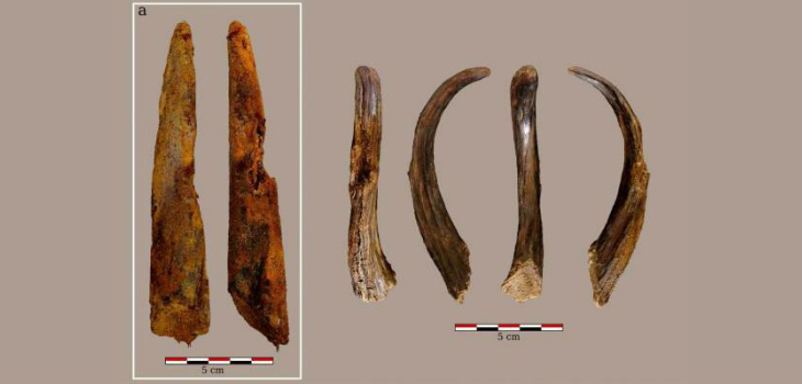 Herramientas neandertales de madera. / CENIEH