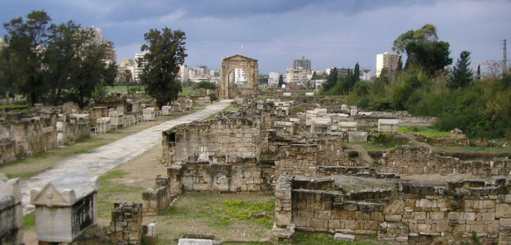 Vista del sitio arqueológico de Al-Bass. / Matze187 (WIKIMEDIA)