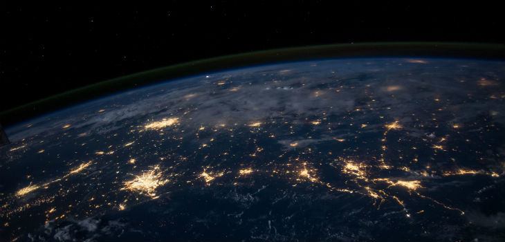 "Cities at Night", mapamundi nocturno en internet para combatir la contaminación lumínica. / Free-Photos (PIXABAY)