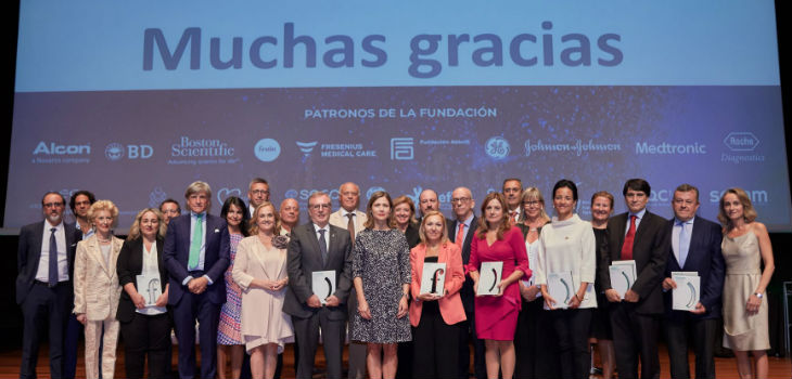 La Fundación Tecnología y Salud y la Federación Española de Empresas de Tecnología Sanitaria entregan los Premios "Tecnología y Salud 2018". / Fundación Tecnología y Salud