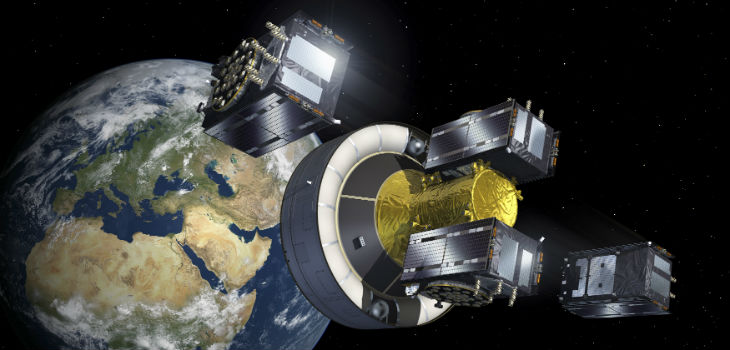 Galileo desplegado. / ESA–P. Carril (ESA)