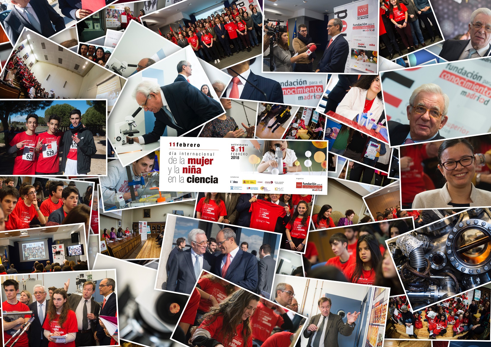 Día Internacional de la Mujer y la Niña en la Ciencia celebrado por la Fundación para el Conocimiento madri+d