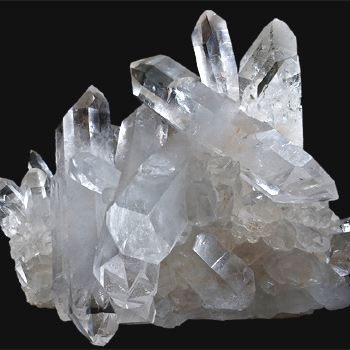 El cuarzo es la forma más común de la sílice cristalina. / Didier Descouens (WIKIMEDIA)