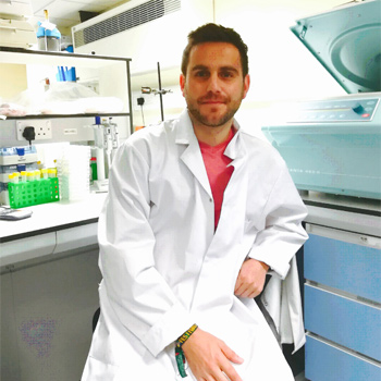 Saúl Herranz-Martín. Investigador de la School of Pharmacy. University College London (Reino Unido)