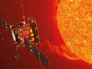 Ilustración artística de Solar Orbiter. / ESA