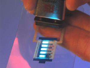 Chips OLED impresos. / Smokeonthewater (WIKIMEDIA COMMONS)