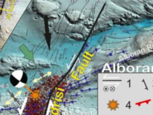 Identifican una nueva falla en el mar de Alborán