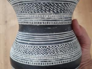 Recreación fiel de un vaso campaniforme. / FOTO. C.L-F.