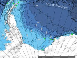 Área muestreada por los científicos durante la investigación / CSIC.