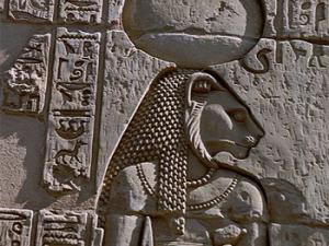 Relieve de Sejmet en el Templo de Kom Ombo. / Néfermaât (WIKIMEDIA)