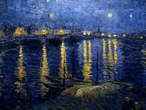 Starry Night Over the Rhone (Van Gogh). / Lu Tianyu (FLICKR)