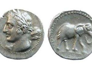 Moneda grabada con la imagen de Aníbal Barca. / The Ogre (WIKIMEDIA)