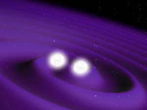 Tras la fusión de las dos estrellas, los núcleos atómicos fueron incorporando cientos de neutrones y se fueron sintetizando núcleos atómicos cada vez más pesados, oro, platino, uranio y tierras raras caracterizadas por su destello rojizo. / ESA, CC BY-SA 3.0 IGO