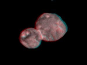 Ultima Thule en 3D. / NASA/Johns Hopkins University Applied Physics Laboratory/Southwest Research Institute