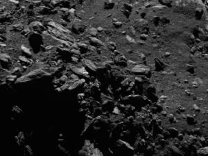 El cometa el 2 de septiembre de 2016 a 2,1 km de distancia. / ESA/Rosetta/MPS for OSIRIS Team MPS/UPD/LAM/IAA/SSO/INTA/UPM/DASP/IDA (CC BY-SA 4.0)
