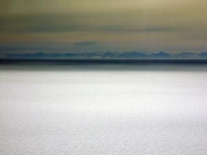 Apariencia plana de la barrera de hielo. / N. Gourmelen (ESA)
