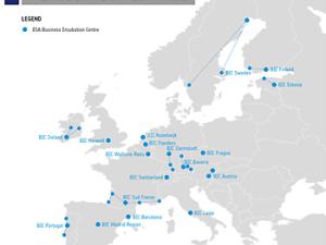 ESA Business Incubation Centres. / ESA