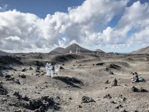 Escenario lunar. / ESA–A. Romeo