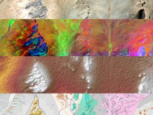 Ejemplos de capas para los mapas. / GAF (ESA)