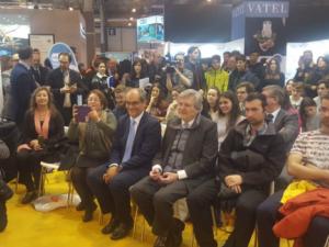 El Salón Internacional del Estudiante y de la Oferta Educativa, AULA 2018 se ha inaugurado hoy con la presencia del ministro de Educación, Cultura y Deporte, Íñigo Méndez de Vigo; del consejero de Educación e Investigación, Rafael Van Grieken; entre otras personalidades. / madri+d