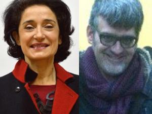 Marián López Fernández-Cao, profesora titular en la Facultad de Educación de la Universidad Complutense de Madrid e Ignacio Moreno Segarra, doctorando de periodismo de la UCM.