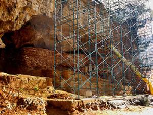 Escavaciones en Gran Dolina en la Sierra de Atapuerca durante 2012. / Nanosanchez (WIKIMEDIA)