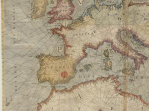 Carta portulánea de Paolo Forlani. / Forlani, Paolo [Public domain] (WIKIMEDIA)