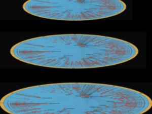 La nueva técnica permite desplegar las redes en las diferentes escalas estructurales que las componen, i que, además, resultán ser autosimilares entre ellas, es a decir, que tienen la misma organización. / UB