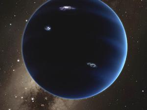 Ilustración del planeta nueve según el artista. / NASA