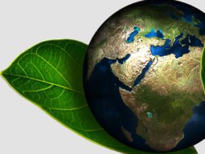 Ilustración de la tierra sobre una hoja. / geralt (PIXABAY)