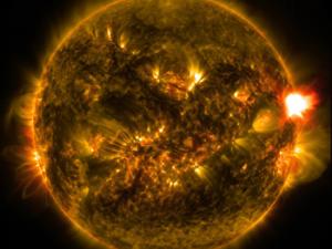 Erupción solar . / skeeze (PIXABAY)