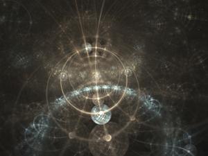 ilustración de física cuántica. / insspirito (PIXABAY)