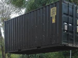 Traslado del contenedor. / UAH