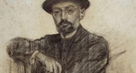 Miguel  de Unamuno (hacia 1904- 1905) / Ramón Casas (MNAC)
