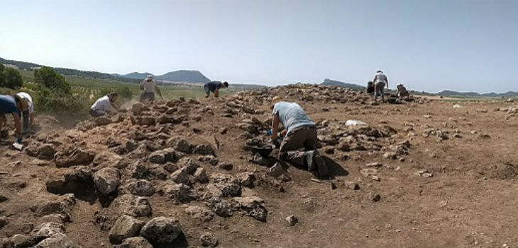 Primeras excavaciones en Gorgociles del Escabezado, en Jumilla