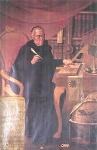 Óleo José Celestino Mutis