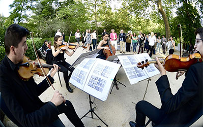 European Science Engagement Conference. Real Jardín Botánico de Madrid. Concierto